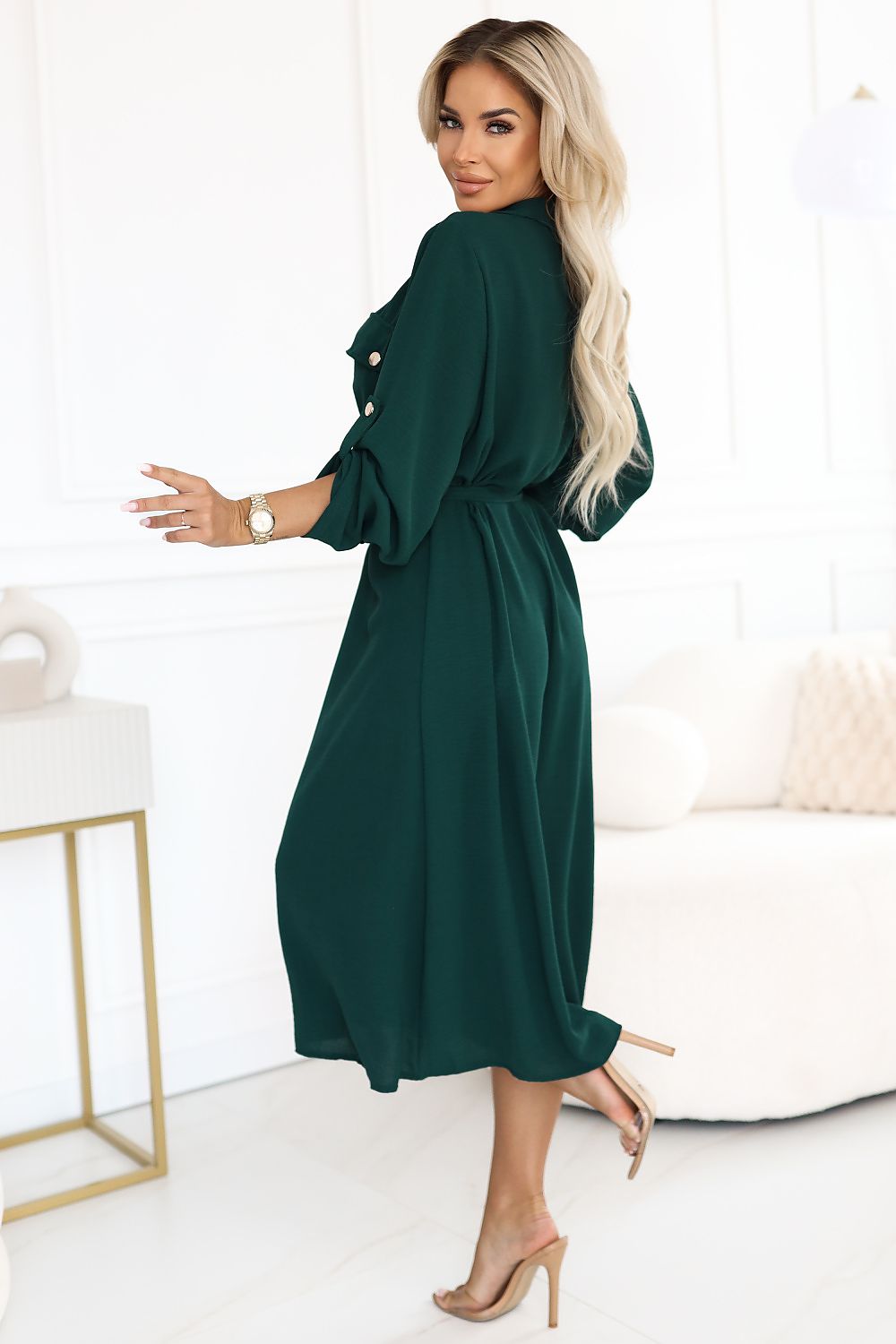 Sukienka Model 531-7 Green - Numoco