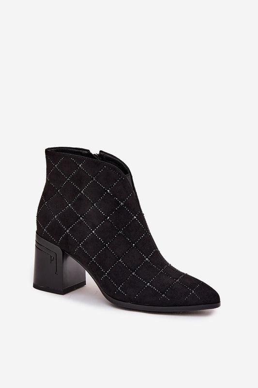Botki Model DA MR52-133 Black - Step in style