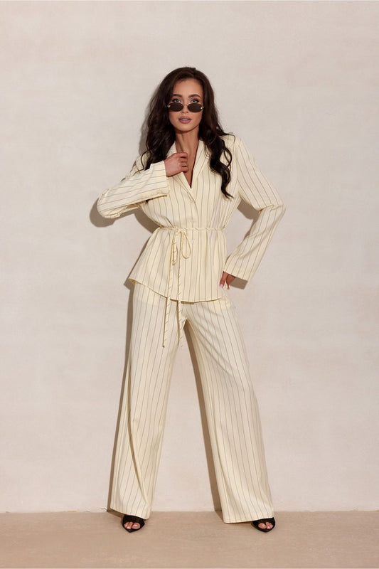 Spodnie Damskie Model Anette ZOL SPD0049 Yellow - Roco Fashion