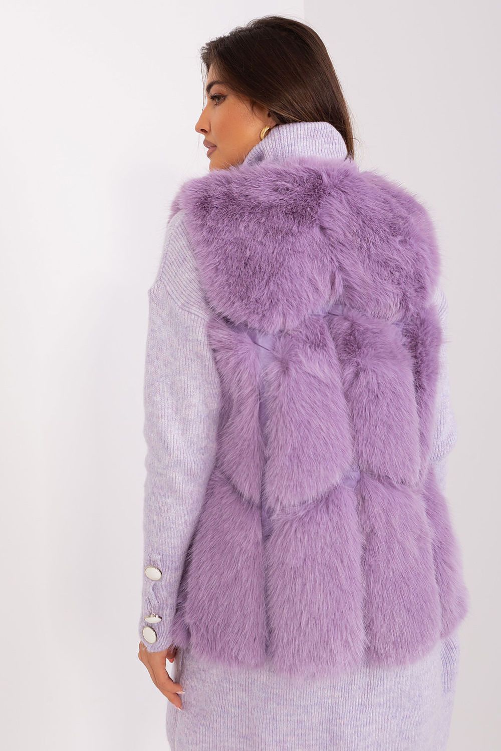   Kamizelka Model AT-KZ-2375.00P Light Violet - AT 