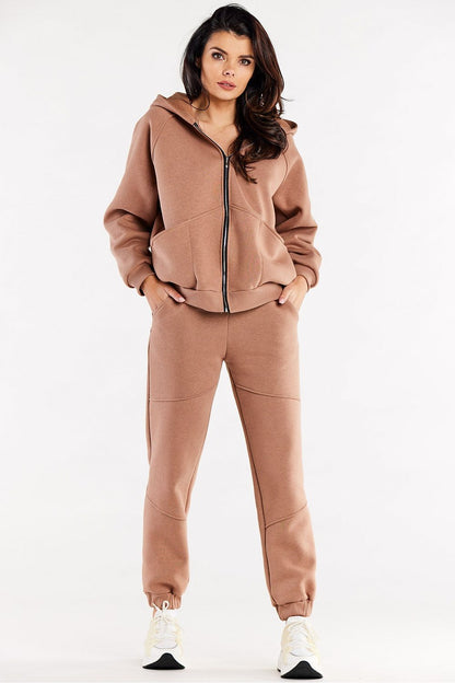   Spodnie Dresowe Model M325 Beige - Infinite You 