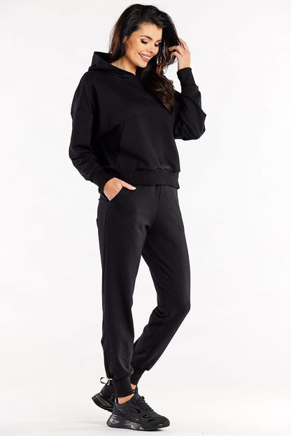   Spodnie Dresowe Model M319 Black - Infinite You 