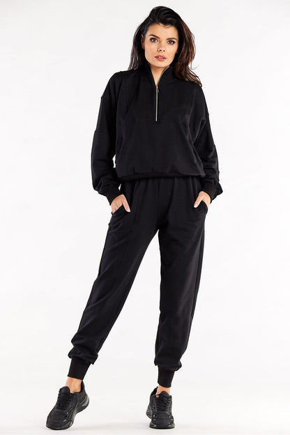   Spodnie Dresowe Model M317 Black - Infinite You 