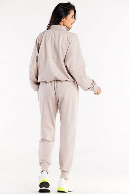  Spodnie Dresowe Model M317 Beige - Infinite You 