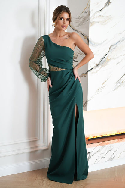  Sukienka Model 296-13 Bottle Green - Bicotone 