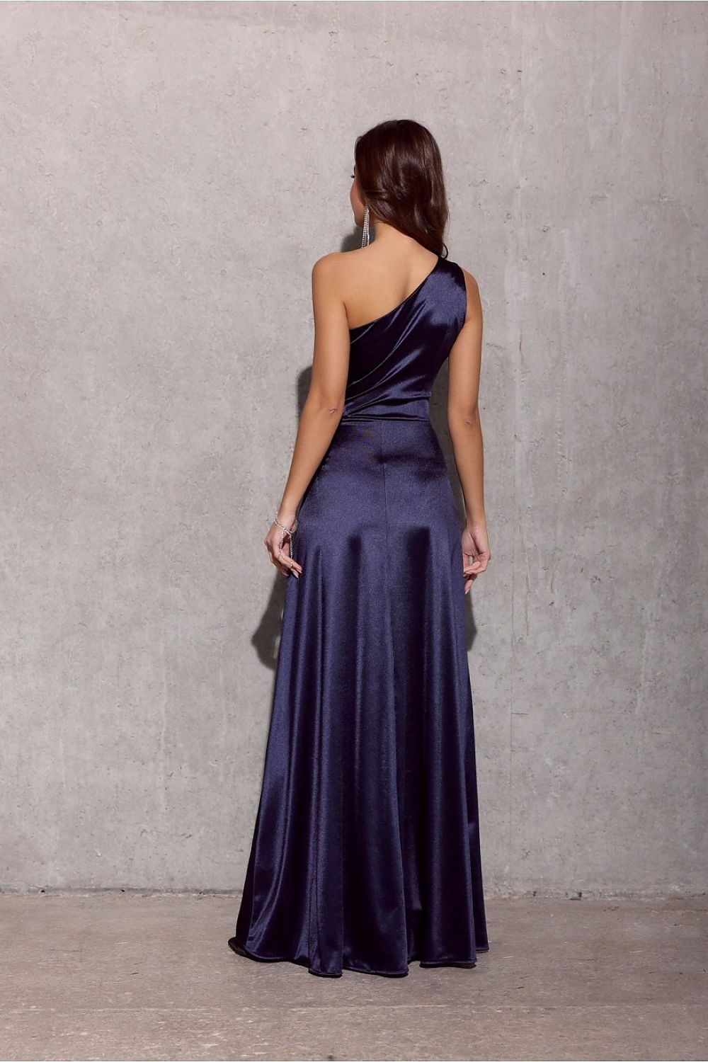  Sukienka Model Inez GRA SUK0461 Navy - Roco Fashion 