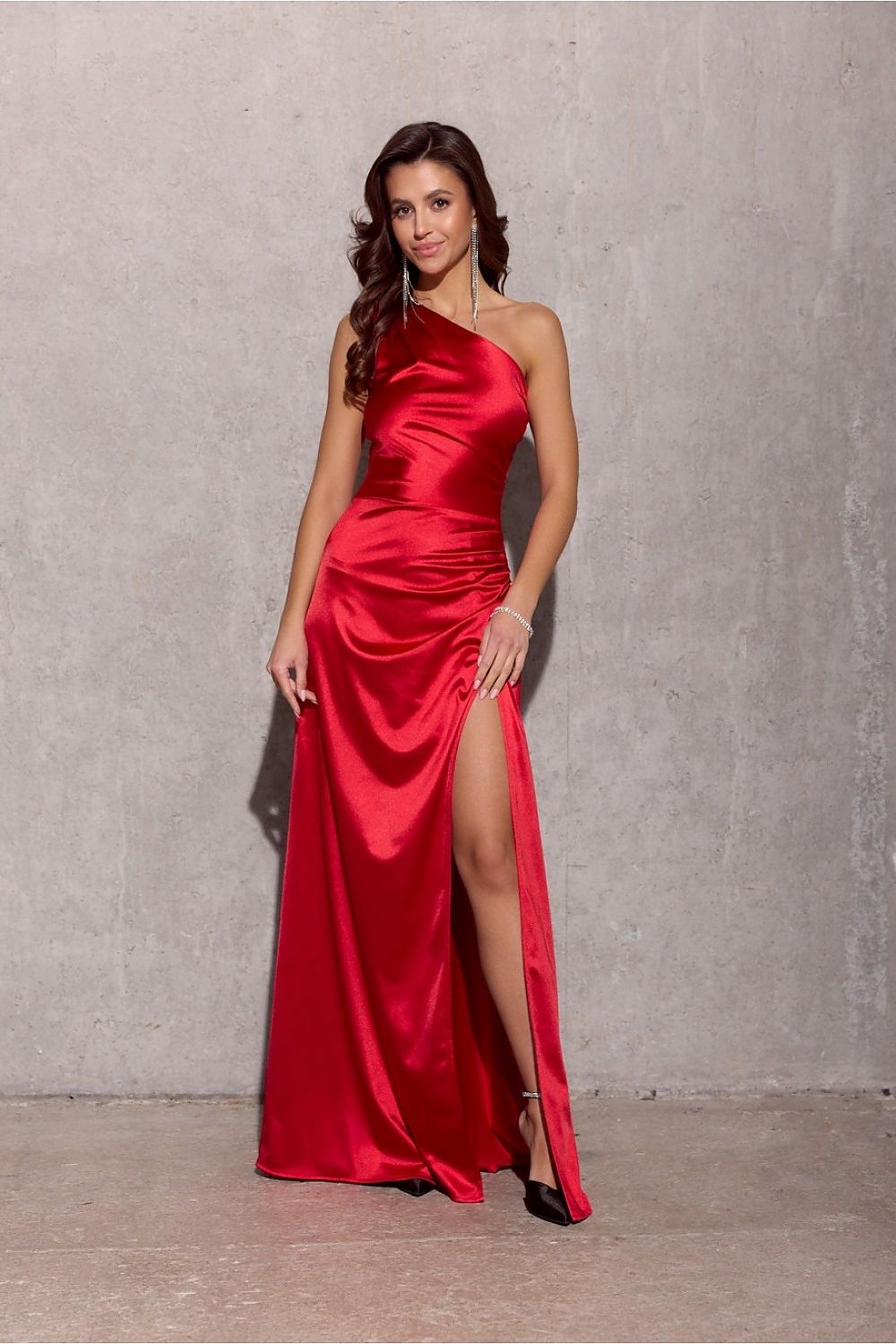  Sukienka Model Inez CZE SUK0461 Red - Roco Fashion 