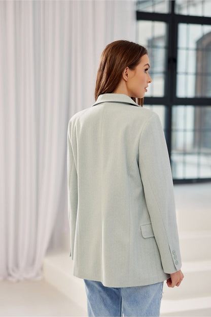   Marynarka Model Freya MIE ZAK0016 Mint - Roco Fashion 