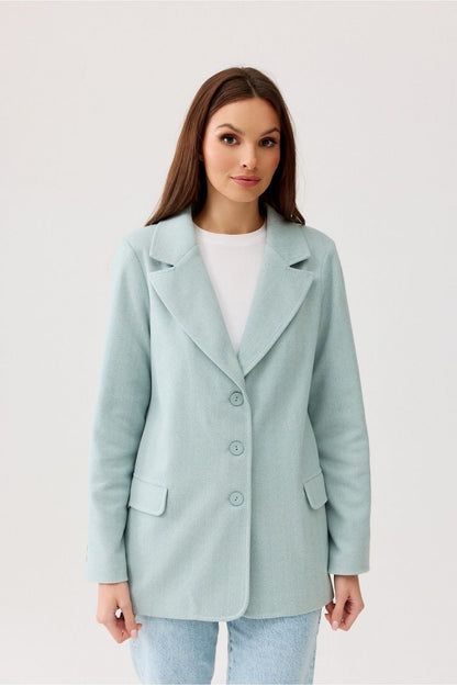   Marynarka Model Freya MIE ZAK0016 Mint - Roco Fashion 