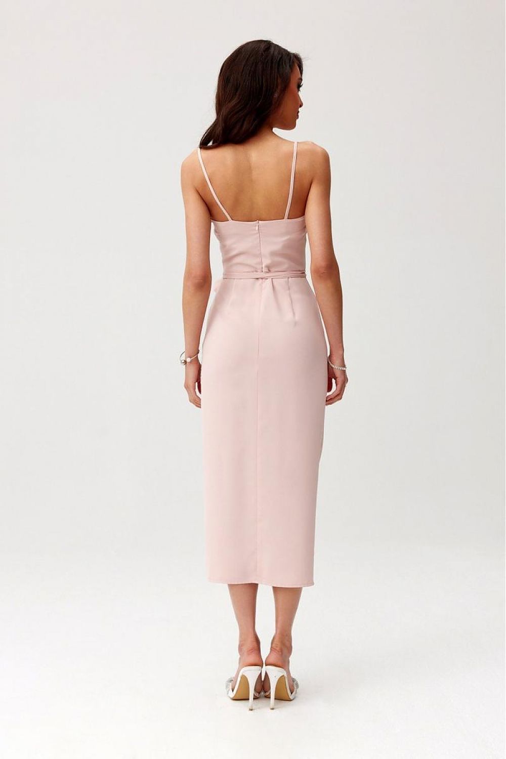   Sukienka Model Maribel ROZ SUK0480 Pink - Roco Fashion 