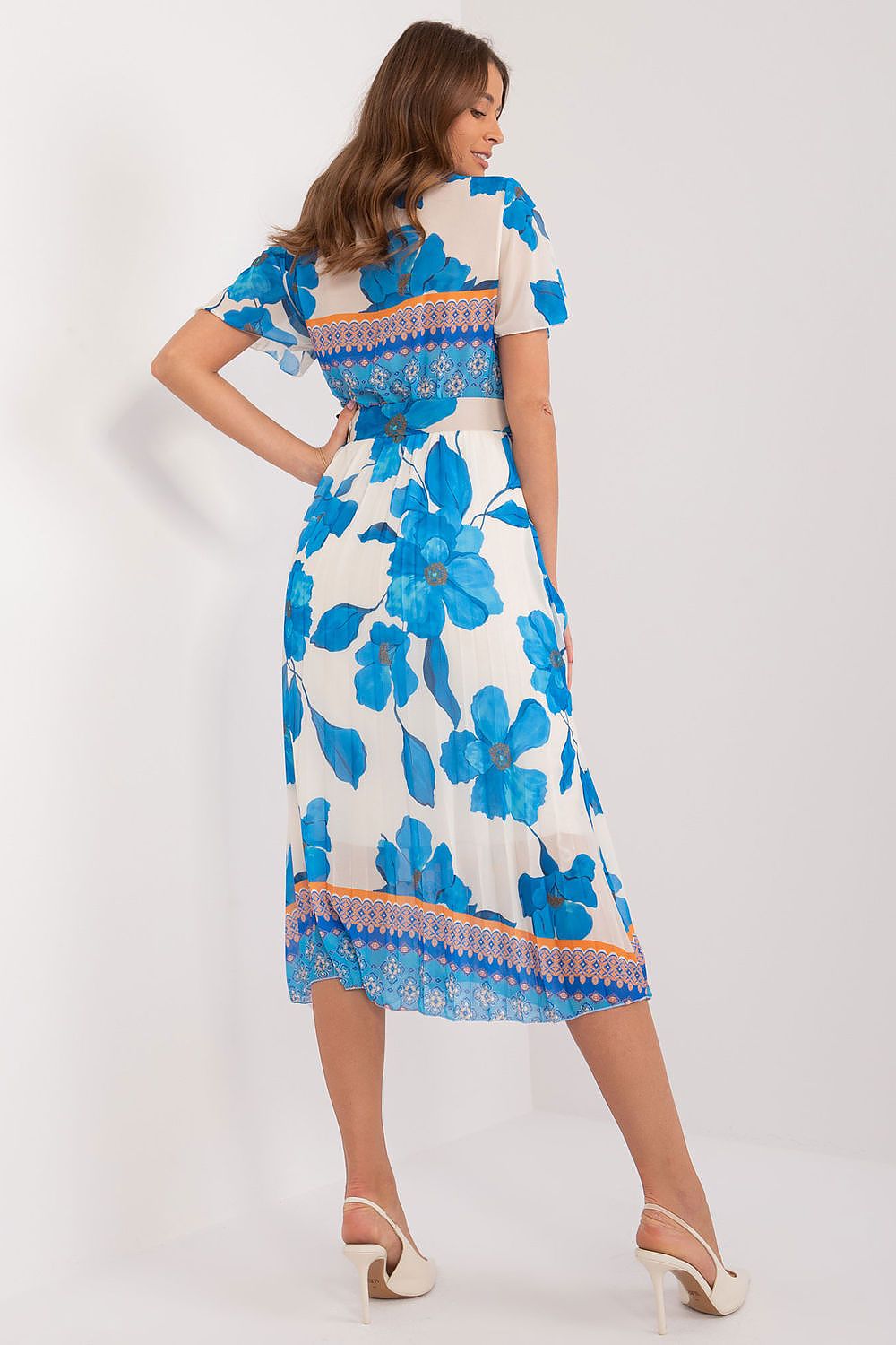  Sukienka Model DHJ-SK-11331-5.19 Blue - Italy Moda 