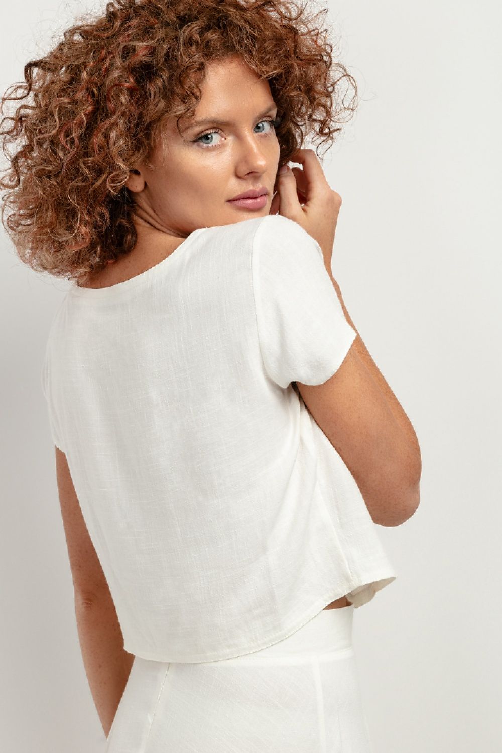   Bluzka Model T401 White Sand - Tessita 