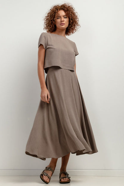   Bluzka Model T401 Mocca - Tessita 