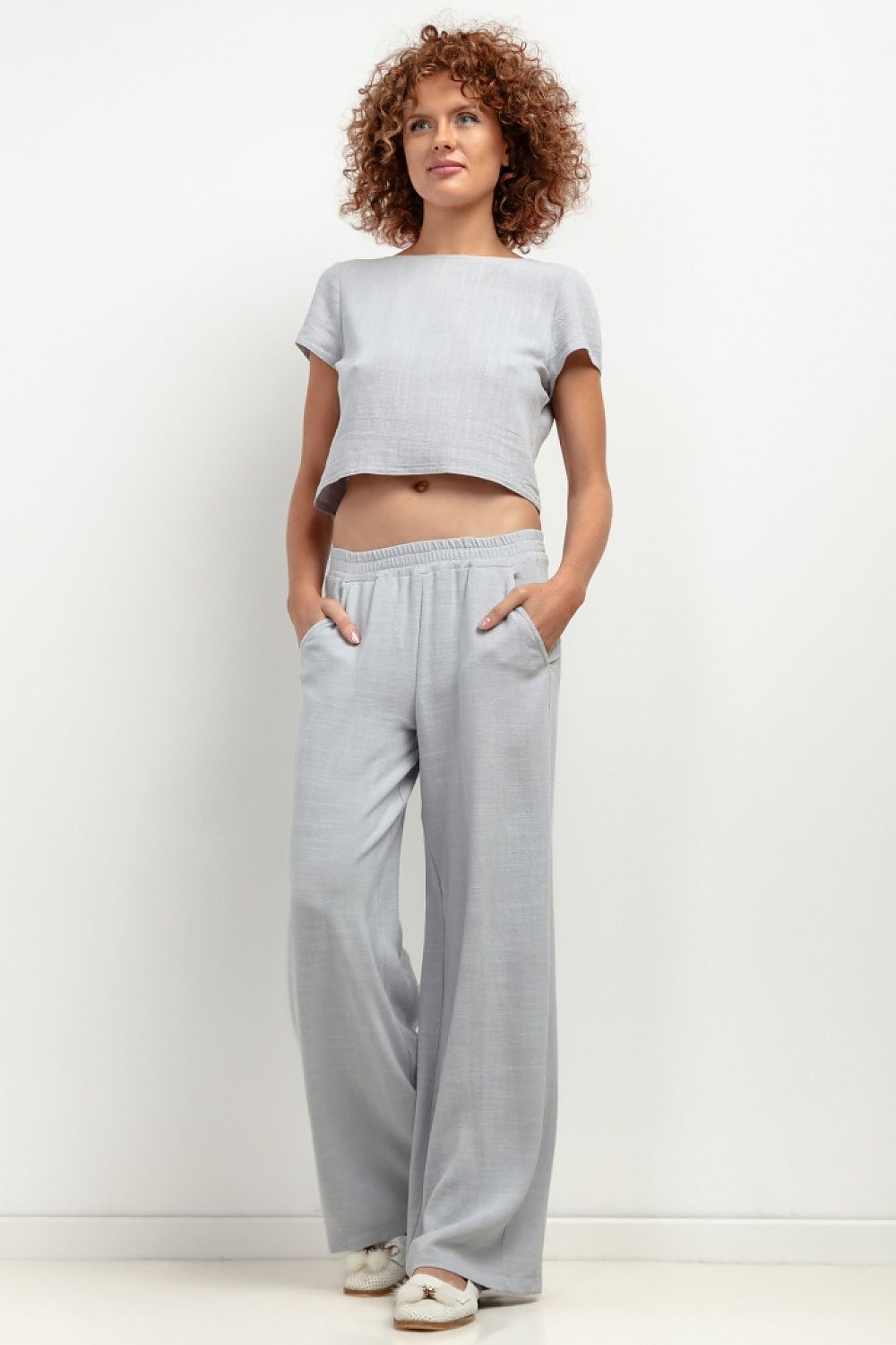   Bluzka Model T401 Grey Melange - Tessita 