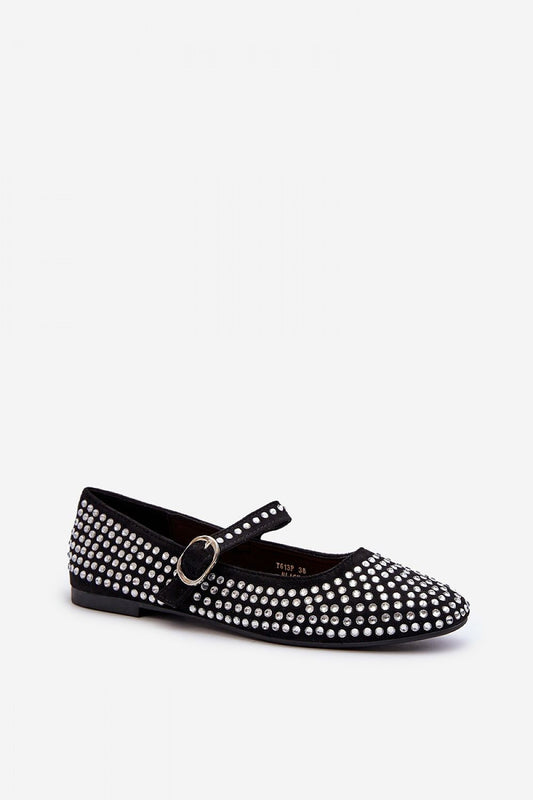  Baleriny Model Tinara T613P Black - Step in style 
