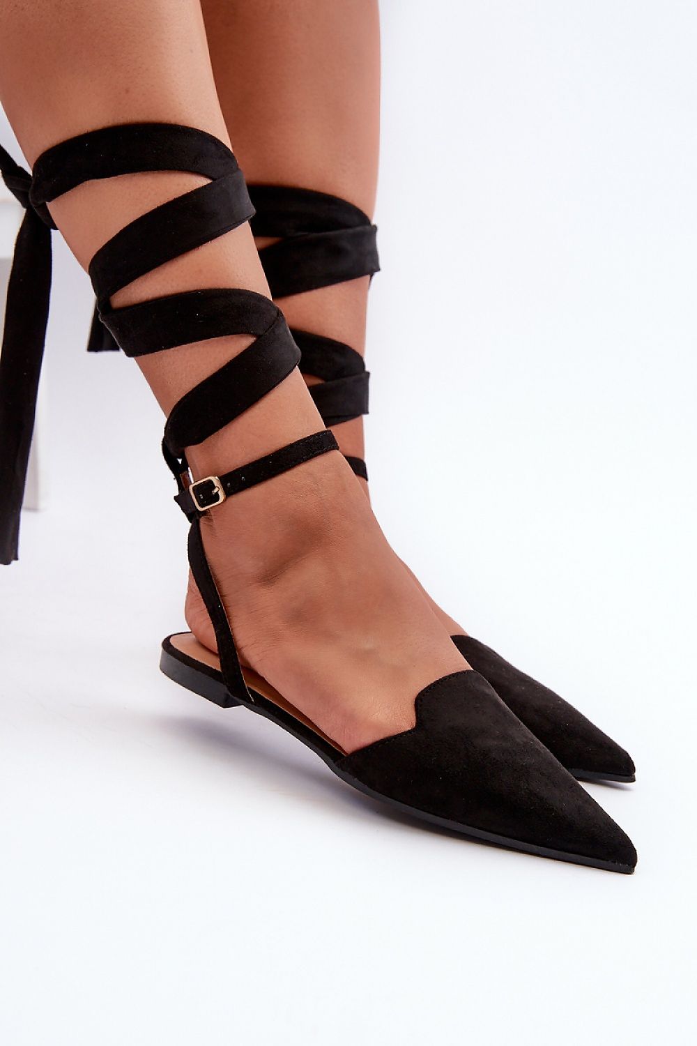   Baleriny Model Ellesara JH265 Black - Step in style 