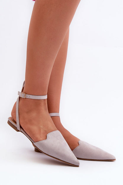   Baleriny Model Ellesara JH257P Grey - Step in style 