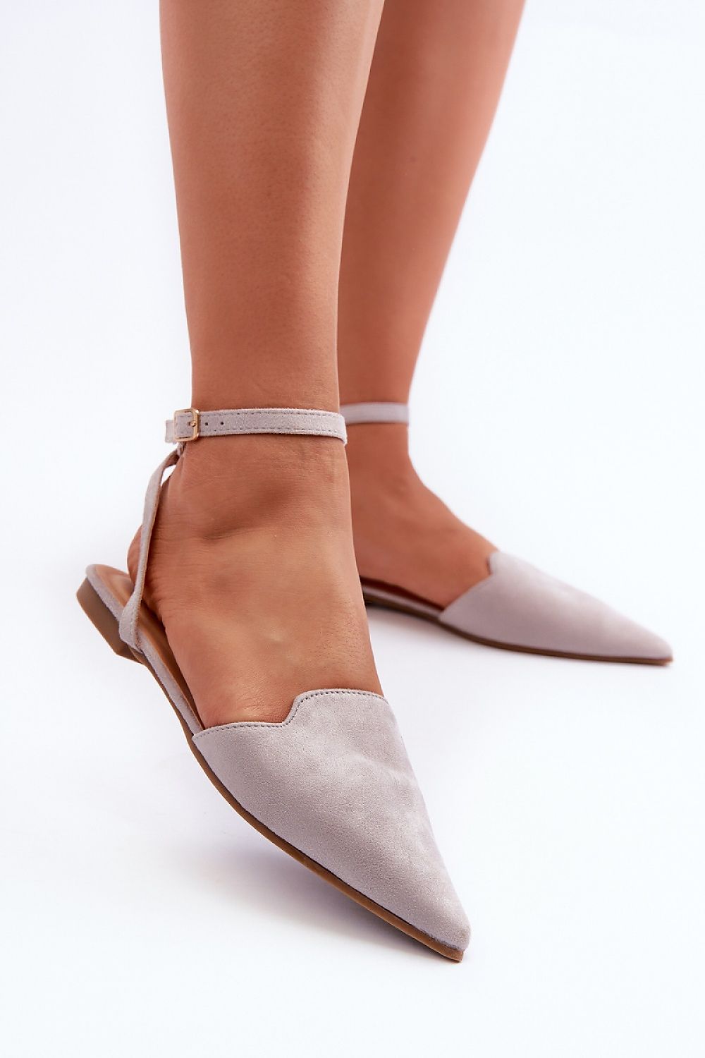   Baleriny Model Ellesara JH257P Grey - Step in style 