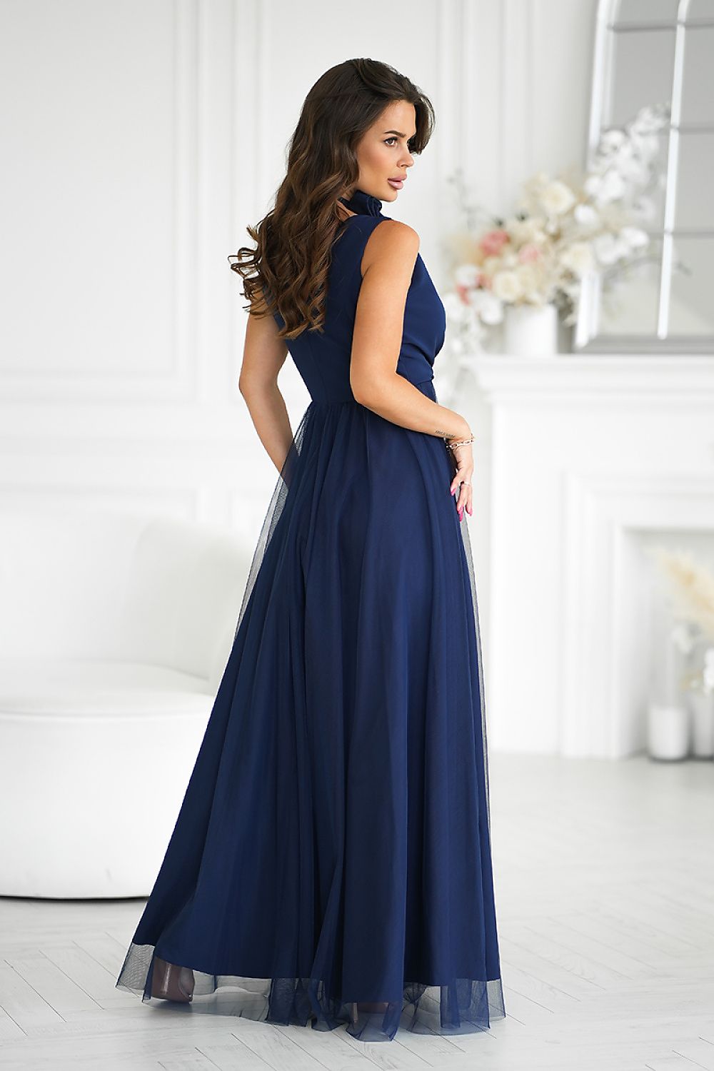  Sukienka Model 318-01 Navy - Bicotone 
