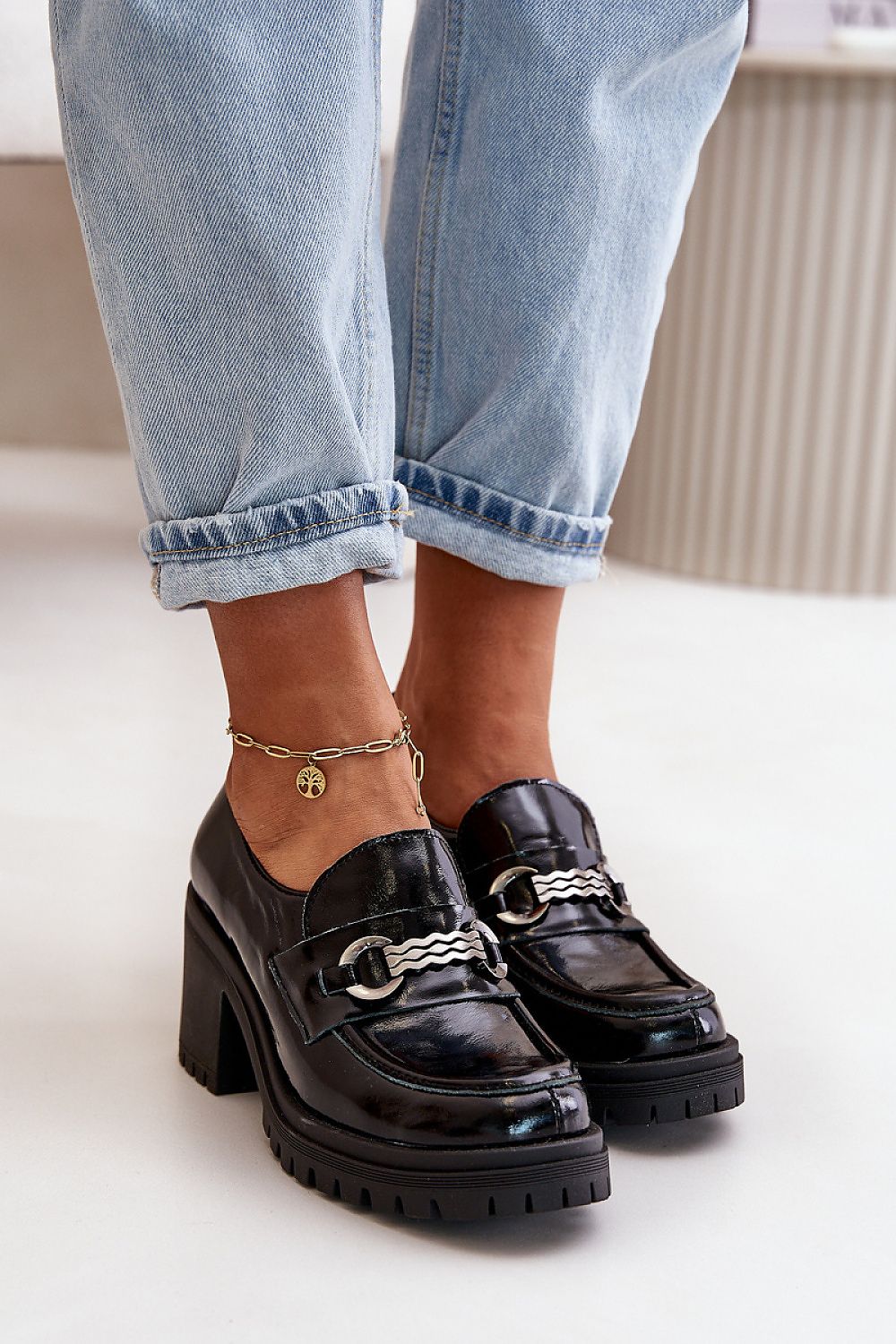   Półbuty Model Zazoo 20175 Black - Step in style 