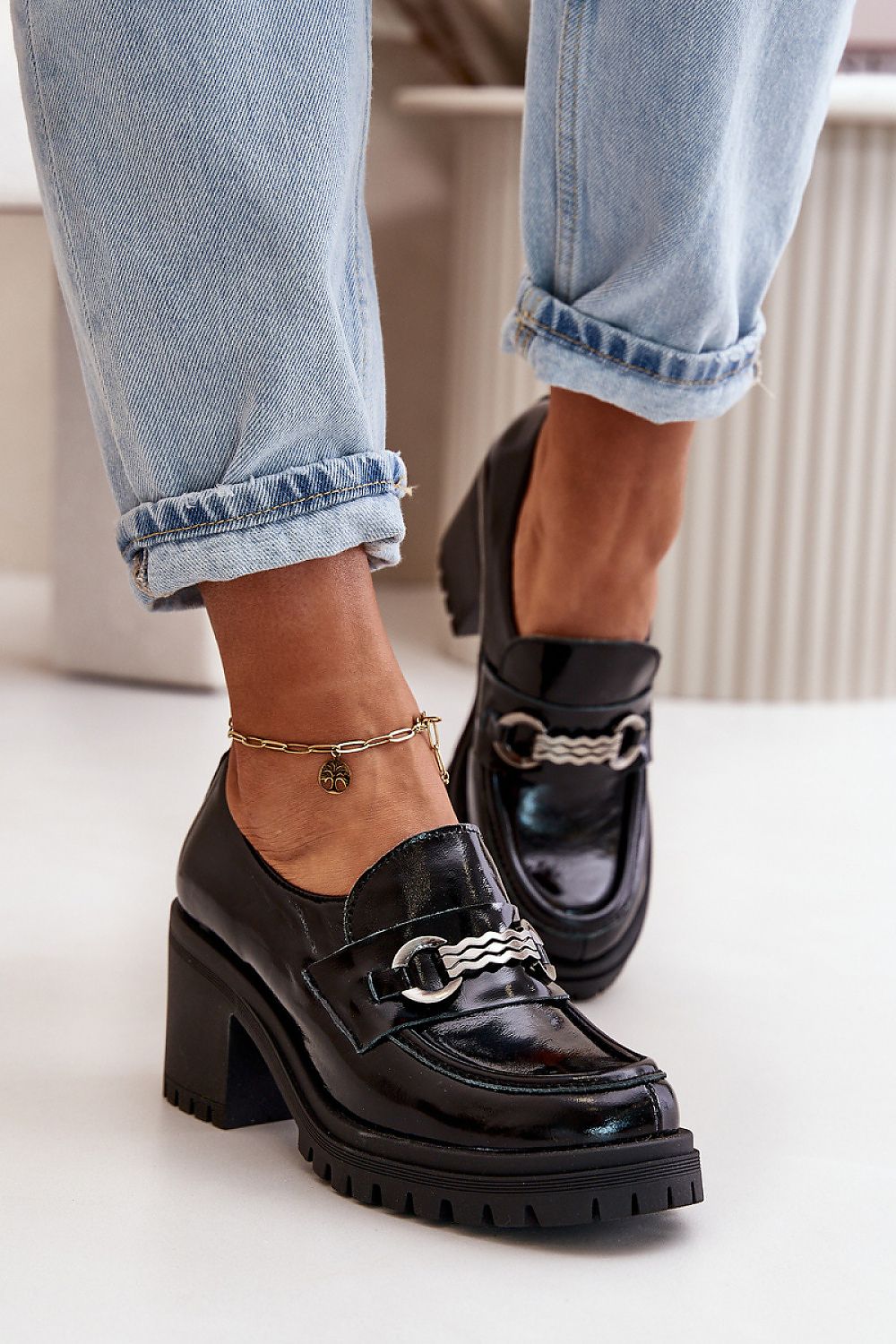   Półbuty Model Zazoo 20175 Black - Step in style 