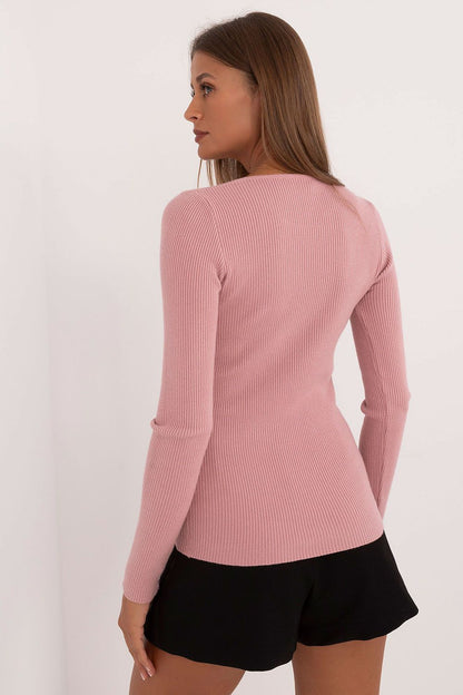   Sweter Damski Model AT-SW-2332-2.65 Dark Pink - AT 