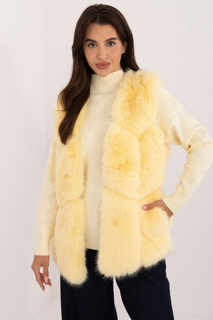   Kamizelka Model AT-KZ-2375.00P Light Yellow - AT 