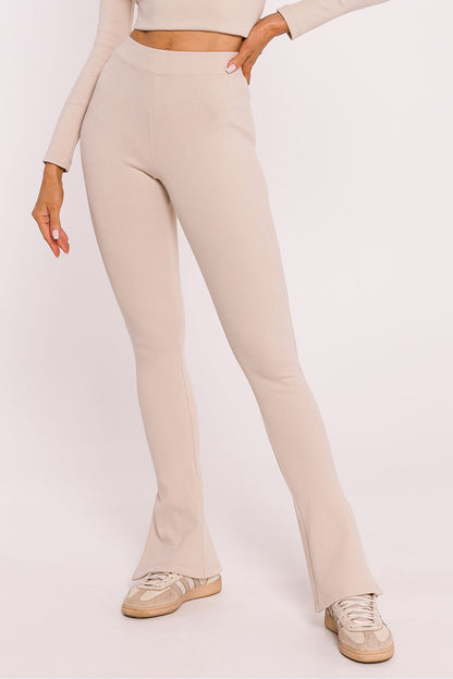   Legginsy Model MOE816 Piasek - Moe 