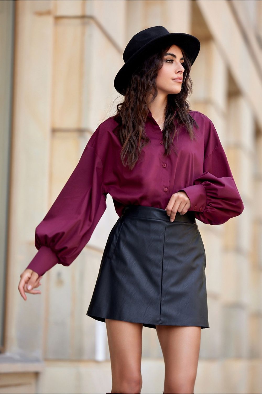  Spódnica Model Jackie CZA SPO0052 Black - Roco Fashion 