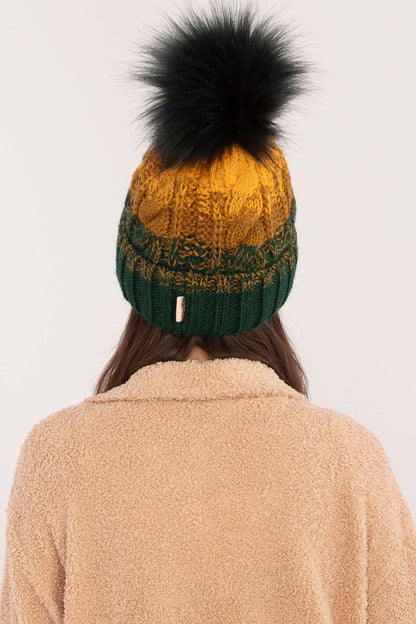   Czapka Model JK-CZ-52.17 Dark Green - Rue Paris 