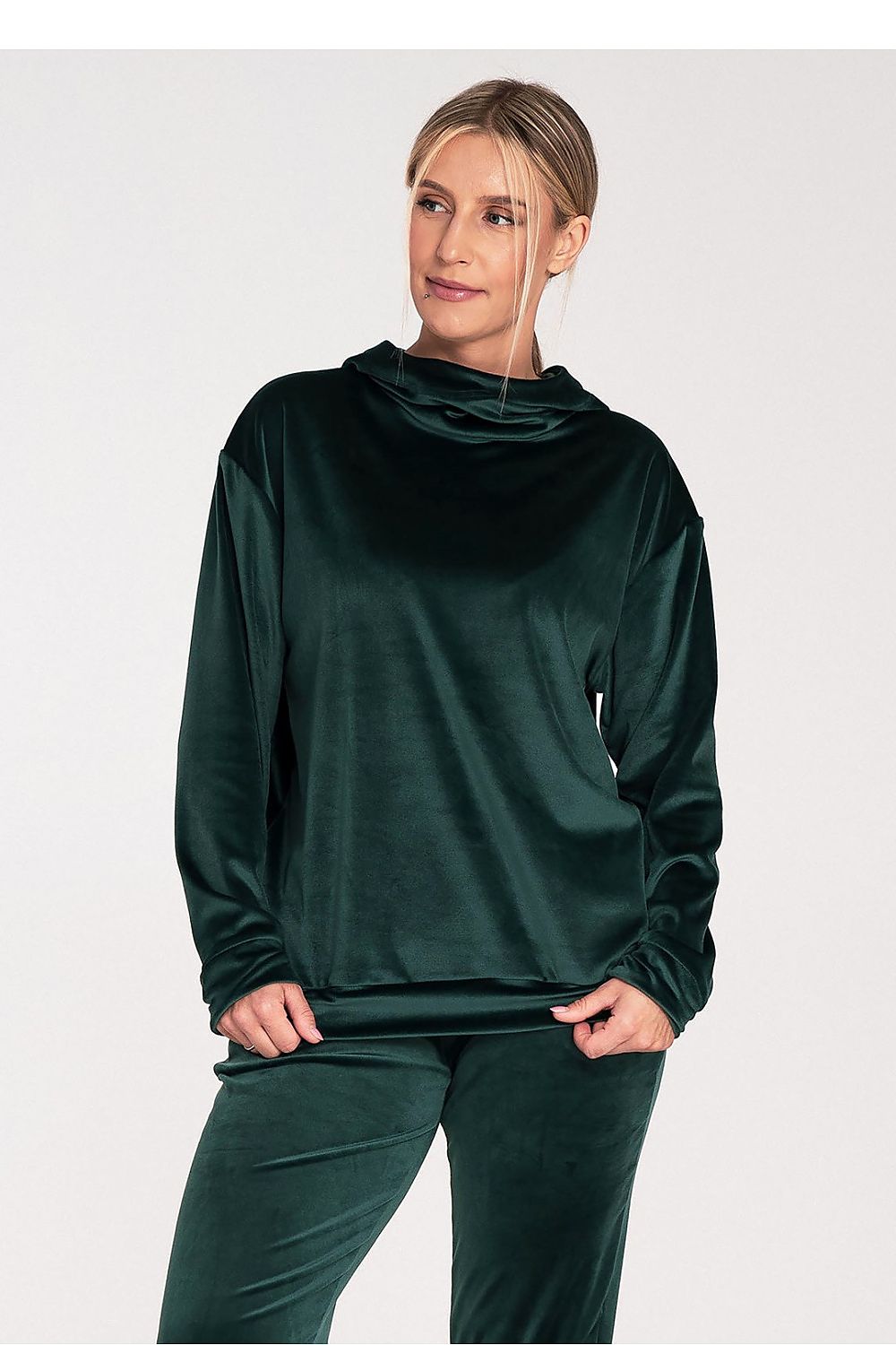   Bluza Damska Model M745 Green - Figl 