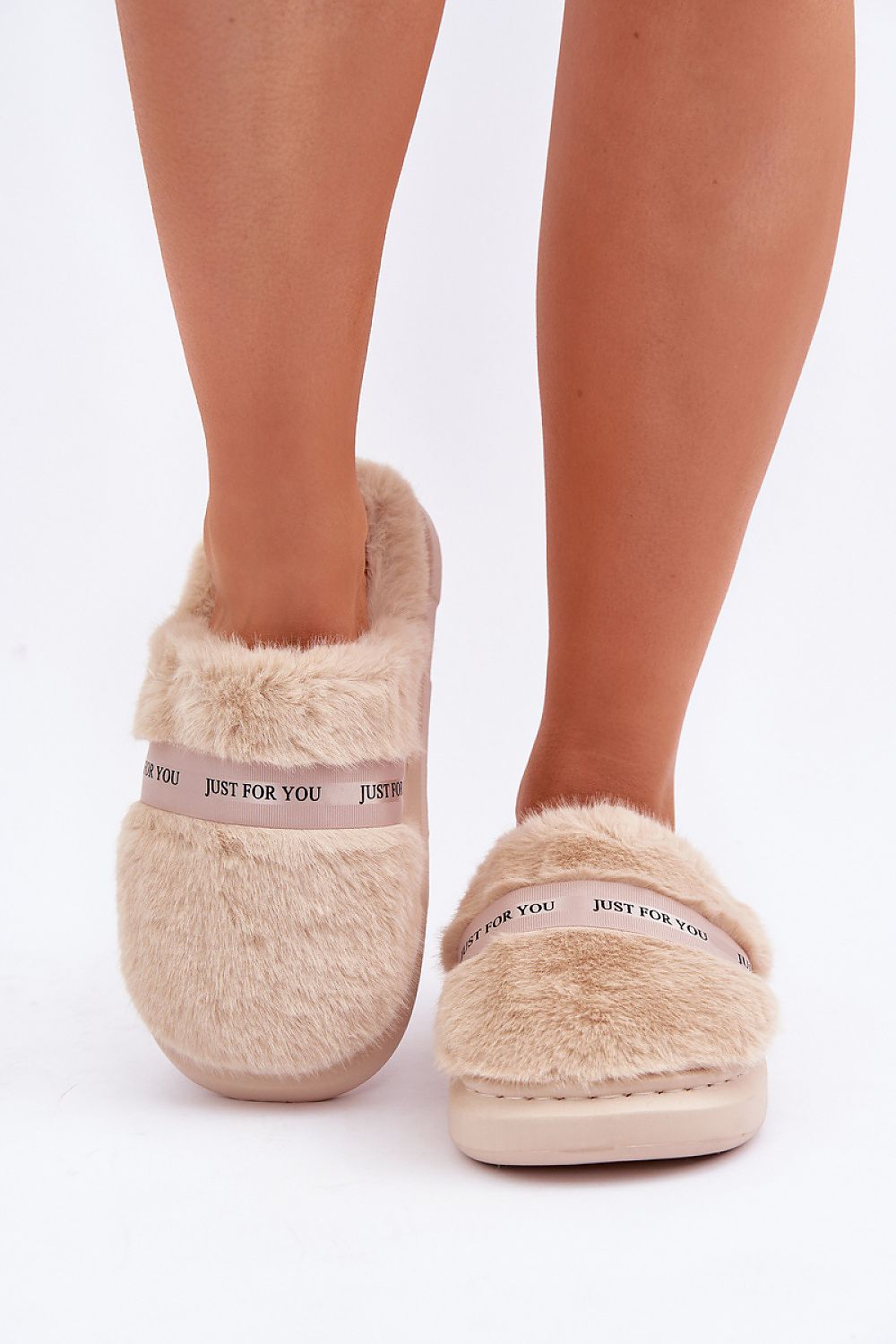   Kapcie Model Savalithea FA-198 Beige - Step in style 