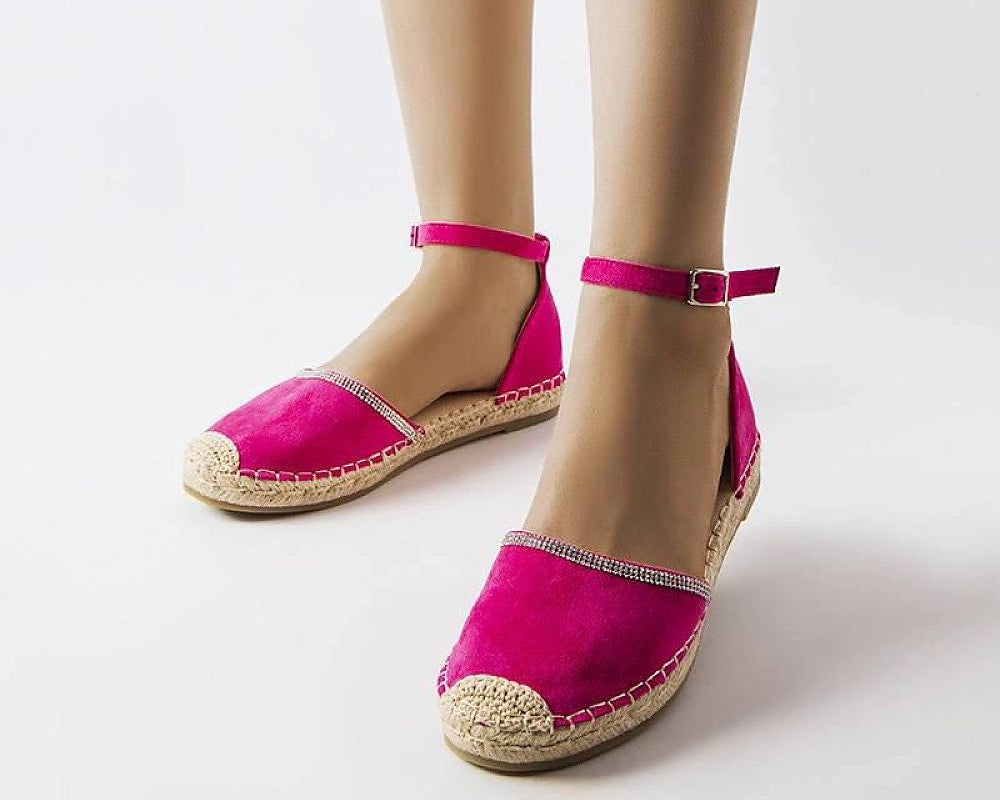   Różowe espadryle Licia - Solea 