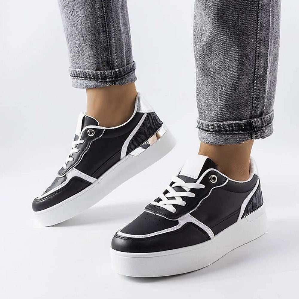   Czarne sneakersy na platformie Tooele - Solea 