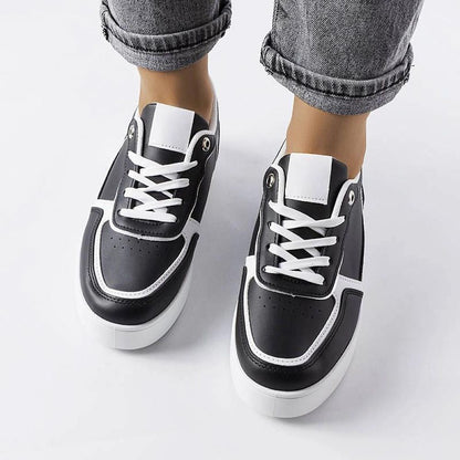   Czarne sneakersy na platformie Tooele - Solea 