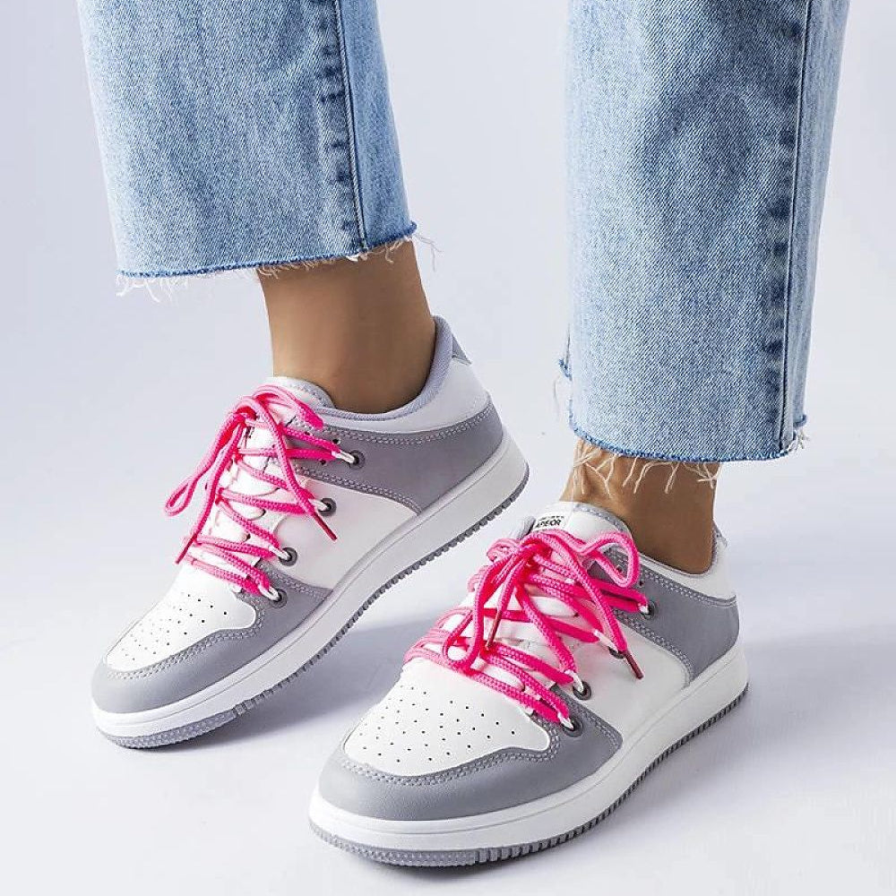   Białe retro sneakersy Shari - Solea 
