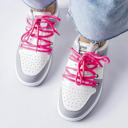   Białe retro sneakersy Shari - Solea 