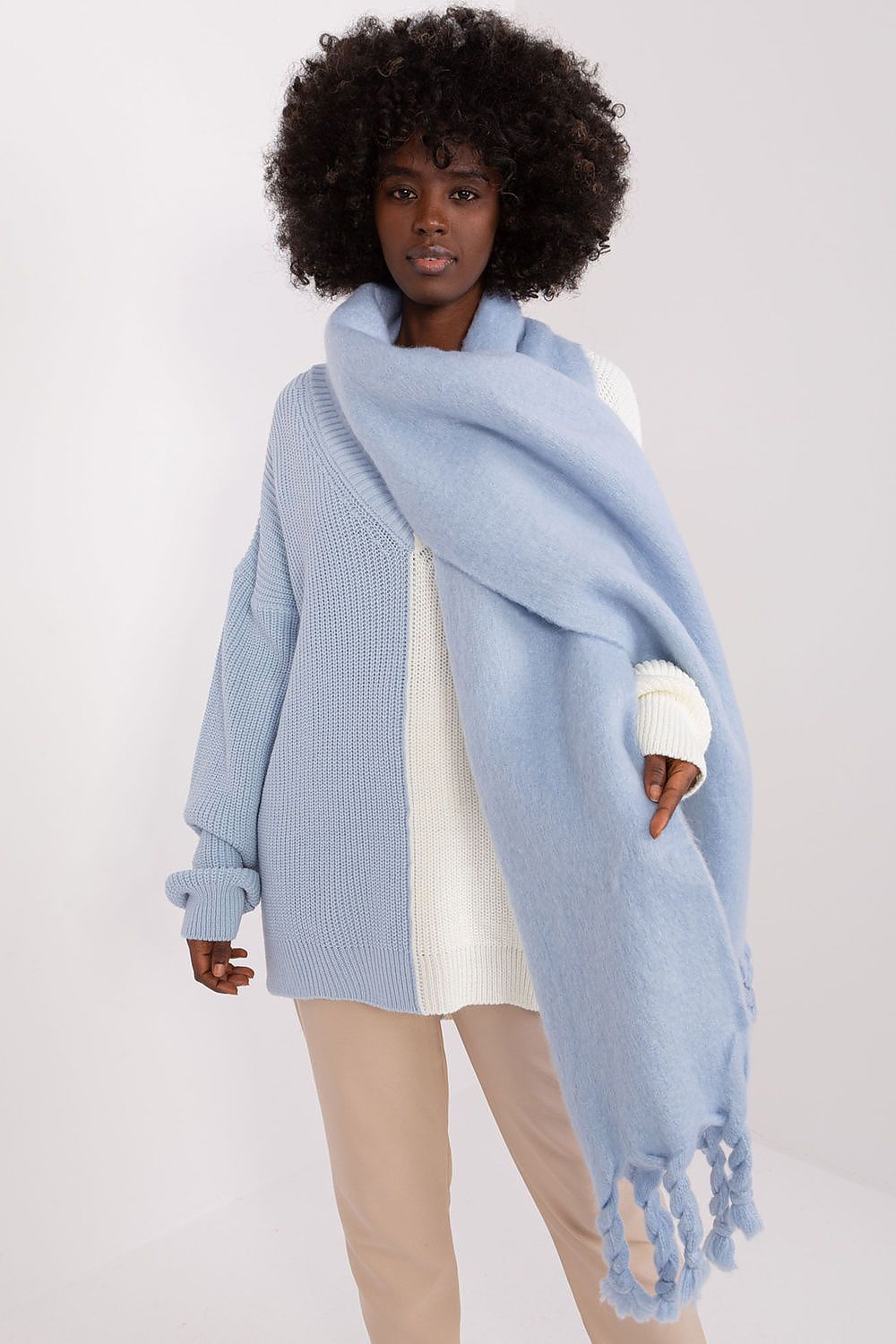   Szalik Model AT-SZ-2313502.71P Light Blue - AT 