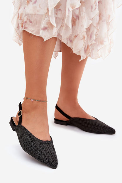   Baleriny Model Hefion 2233 Black - Step in style 