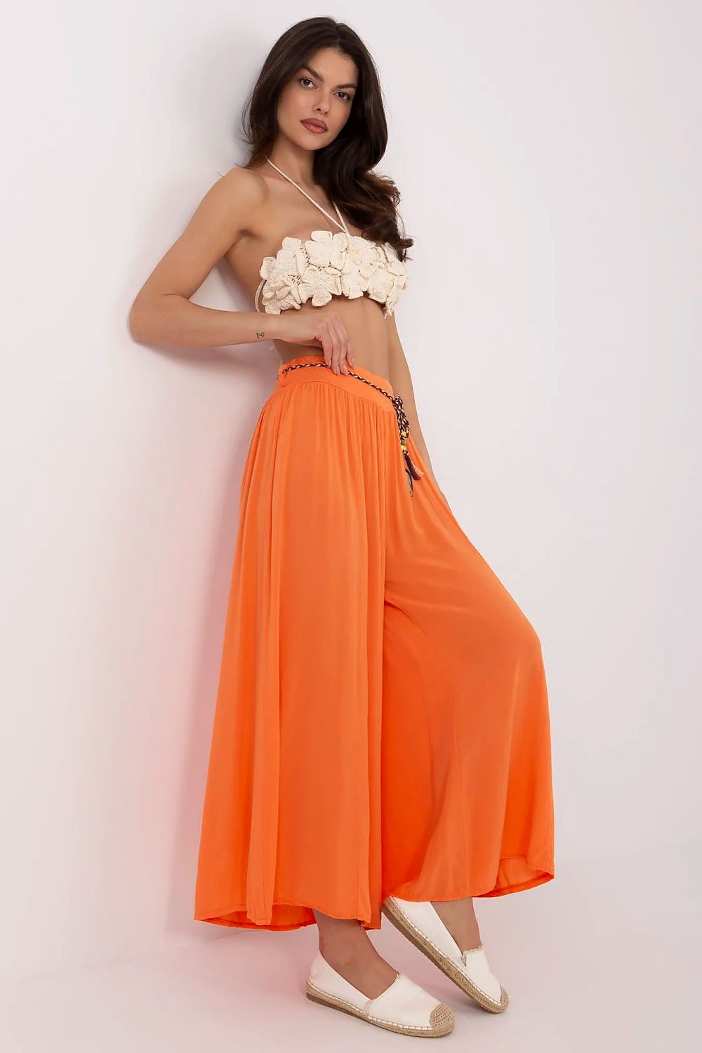  Spodnie Damskie Model TW-SP-BI-81733.14 Orange - Och Bella 