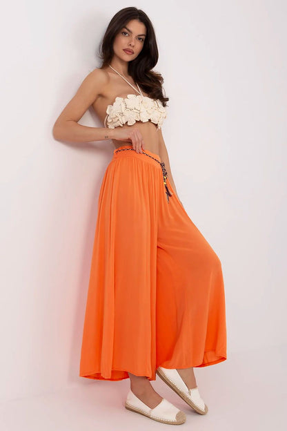  Spodnie Damskie Model TW-SP-BI-81733.14 Orange - Och Bella 