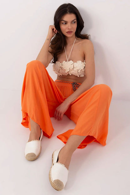  Spodnie Damskie Model TW-SP-BI-81733.14 Orange - Och Bella 