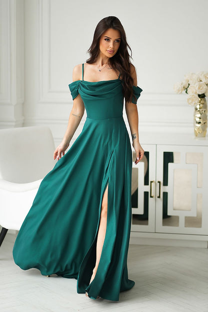  Sukienka Model 330-13 Bottle Green - Bicotone 