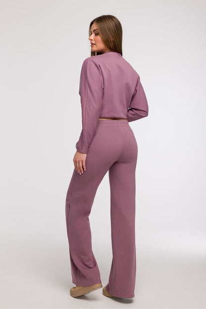  Spodnie Dresowe Model B296 Wrzos - BeWear 