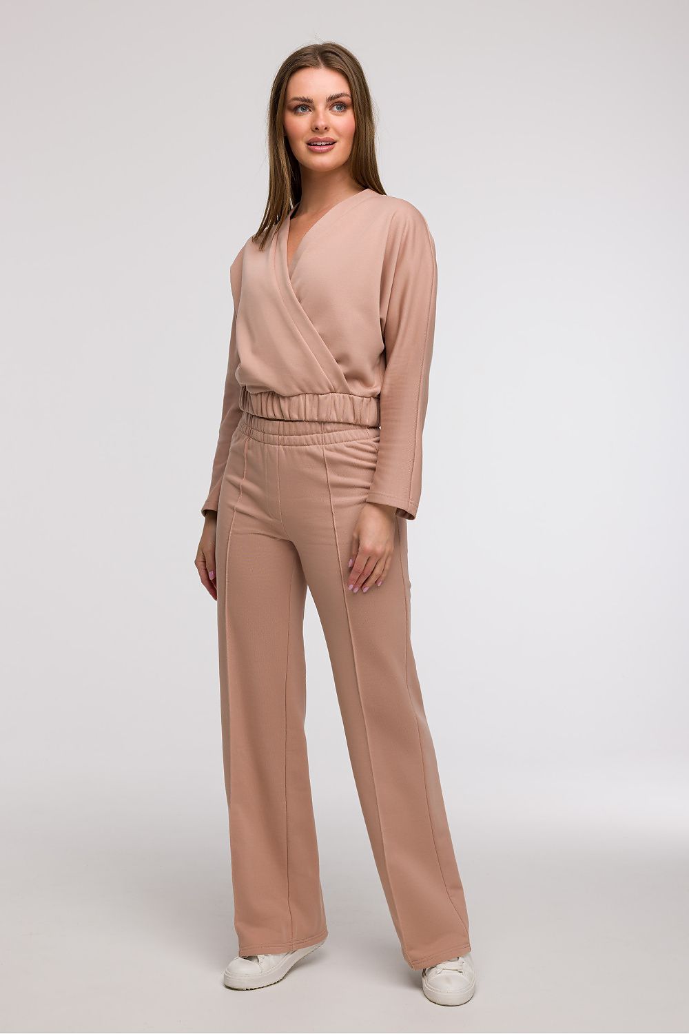  Spodnie Dresowe Model B296 Mocca - BeWear 