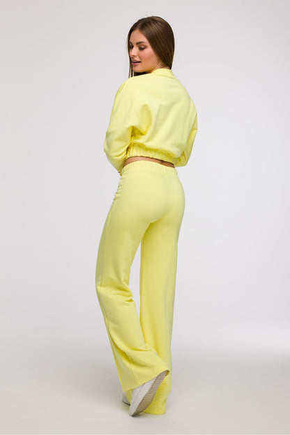  Spodnie Dresowe Model B296 Cytryna - BeWear 