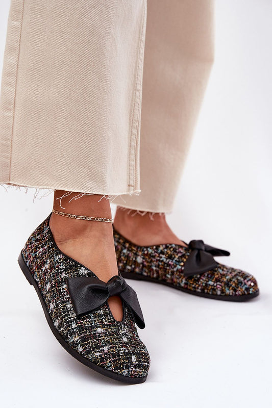   Baleriny Model Laura Messi 2921 Black - Step in style 