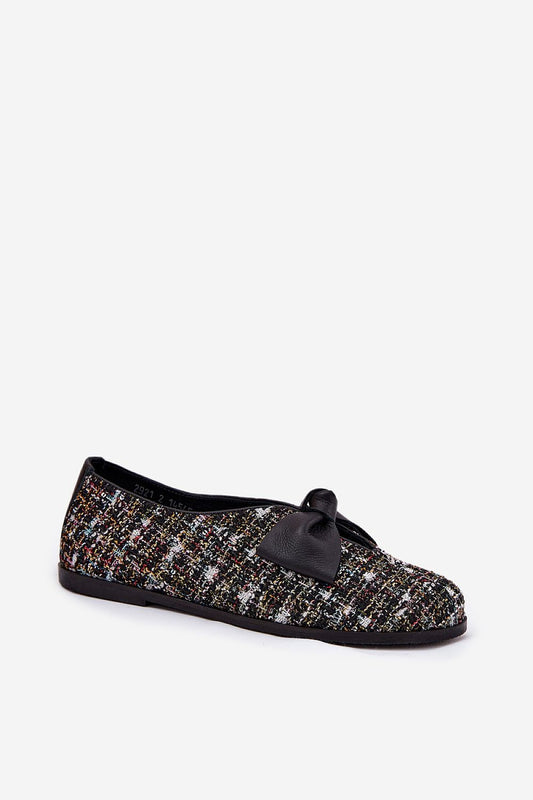   Baleriny Model Laura Messi 2921 Black - Step in style 