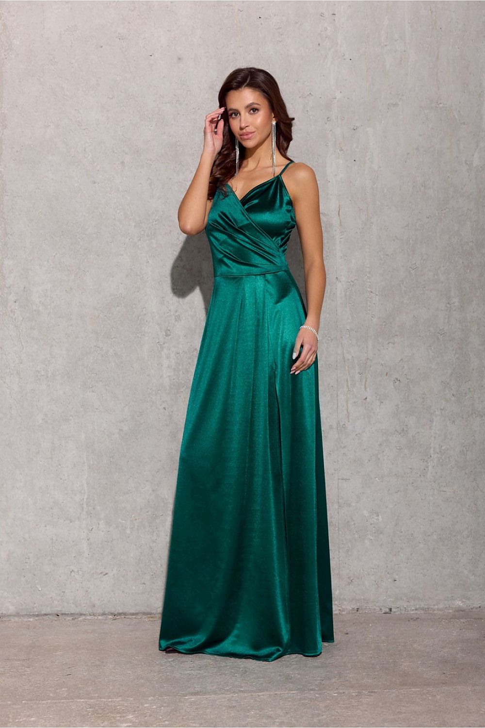  Sukienka Model Salma ZIE SUK0462 Green - Roco Fashion 
