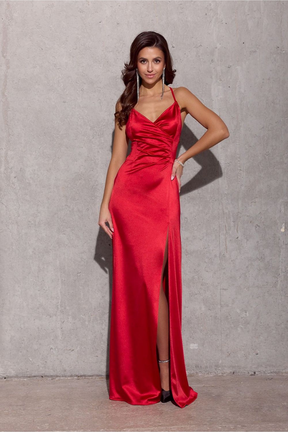  Sukienka Model Alessandra CZE SUK0460 Red - Roco Fashion 